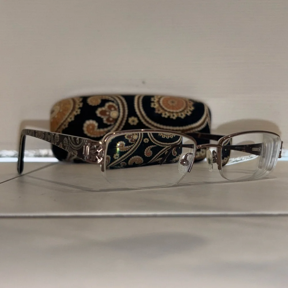 Vera Bradley Caffe Latte 3030 51-18-135 Glasses